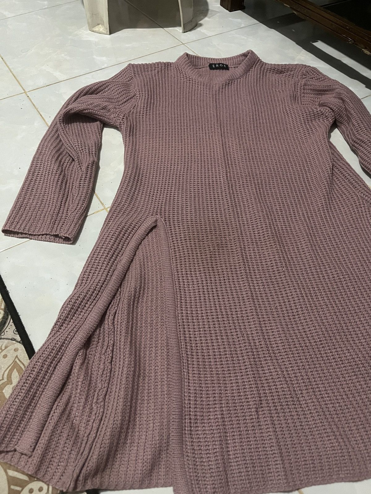 Japanese Brand × Vintage Erge knitted dress Size XL / US 12-14 / IT 48-50 - 2 Thumbnail