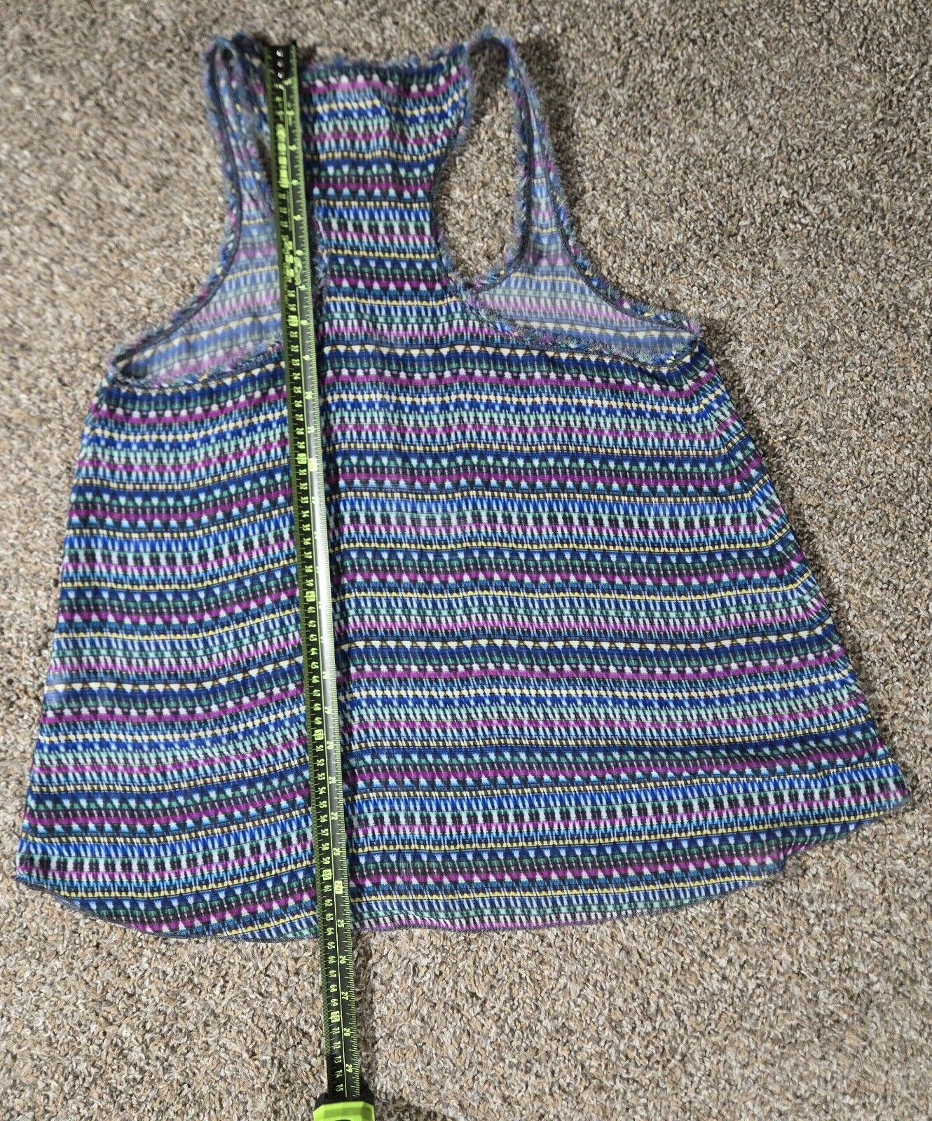 Designer Aeropostle Tribal Opaque Tank Top Size Medium Size M / US 6-8 / IT 42-44 - 2 Thumbnail