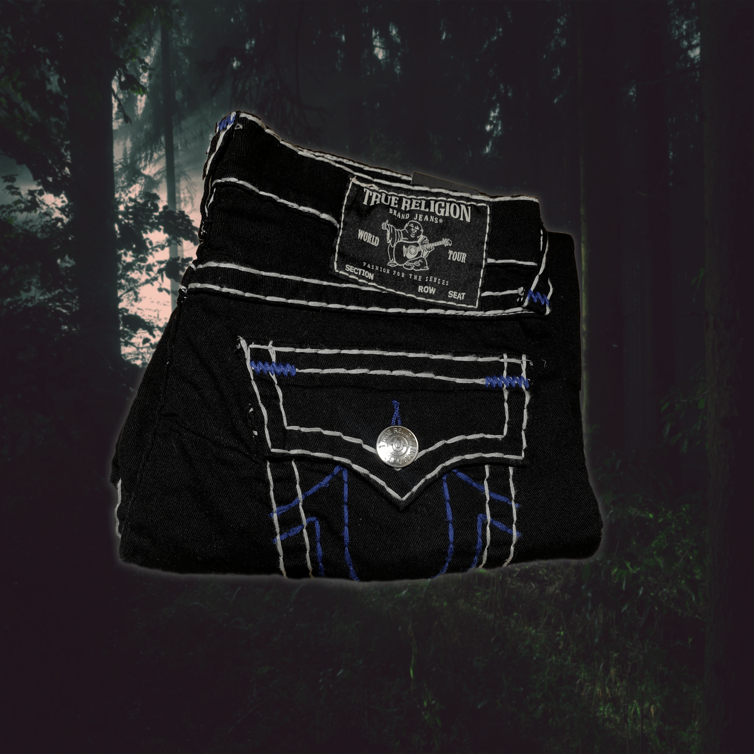True Religion × Vintage True Religion Ricky Straight Size US 32 / EU 48 - 1 Thumbnail