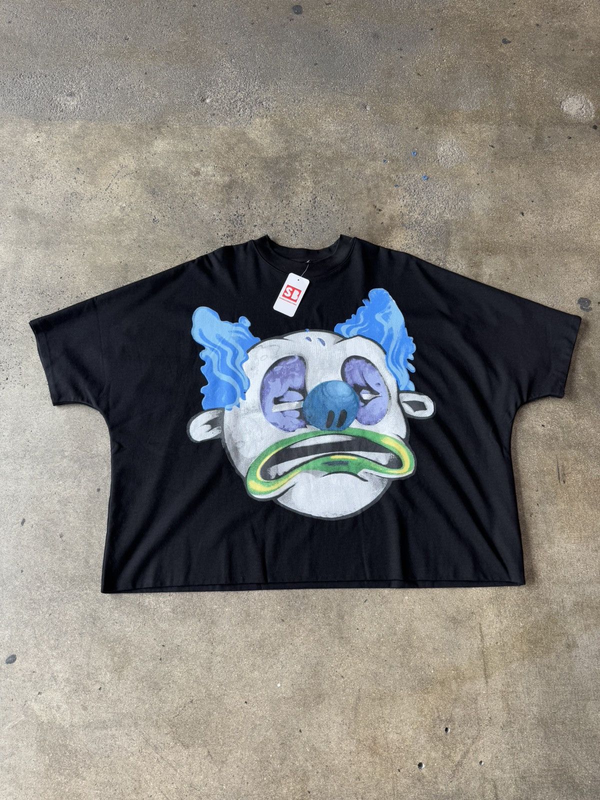 Billionaire Studios BILLIONAIRE STUDIOS - BLOO FROWN TEE Size US L / EU 52-54 / 3 - 1 Thumbnail