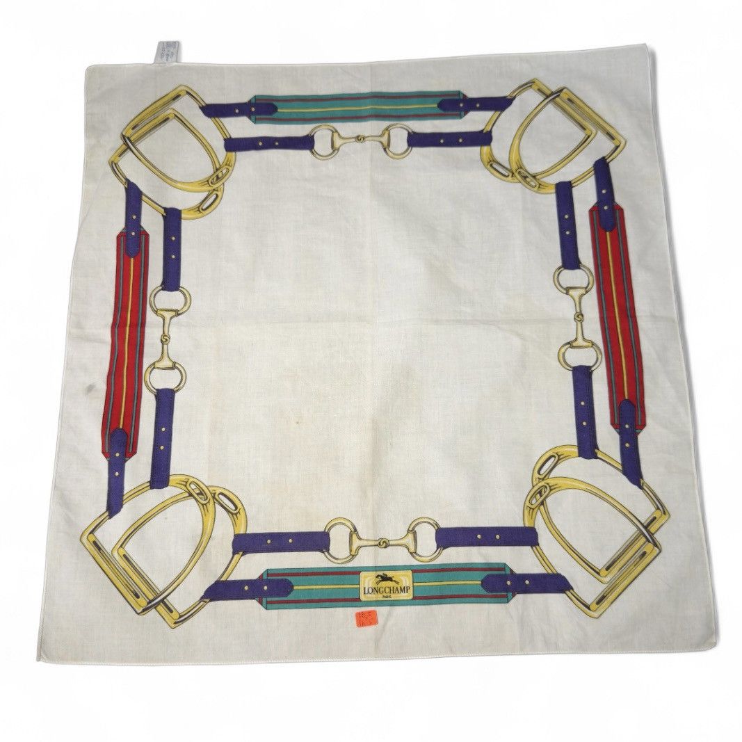 Vintage 🔥Handkerchief | Neckerchief | Bandana | Pocket-square | Size ONE SIZE - 3 Thumbnail