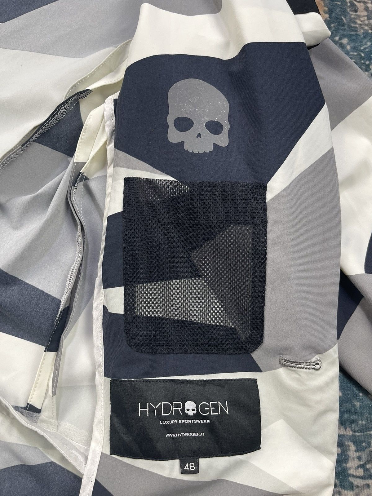 HYDROGEN HYDROGEN Geometric Camouflage Jacquard Tailored Jackets Size US S / EU 44-46 / 1 - 15 Thumbnail
