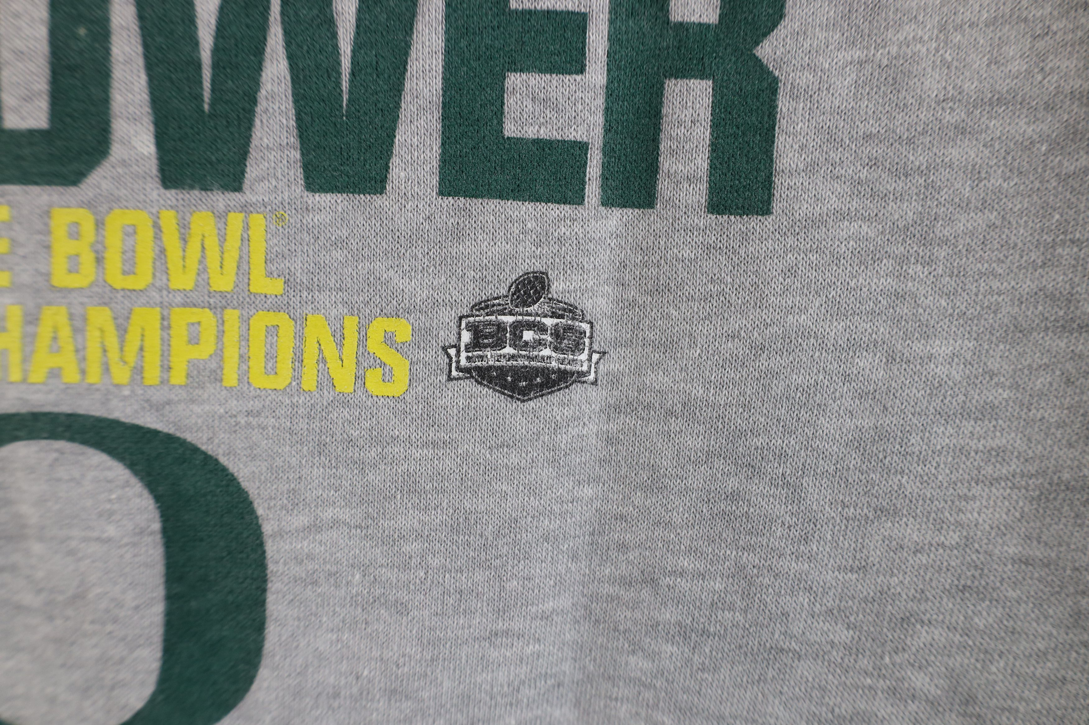 Nike × Vintage Nike Bowl Champs University of Oregon Football Hoodie Gray Size US M / EU 48-50 / 2 - 6 Thumbnail