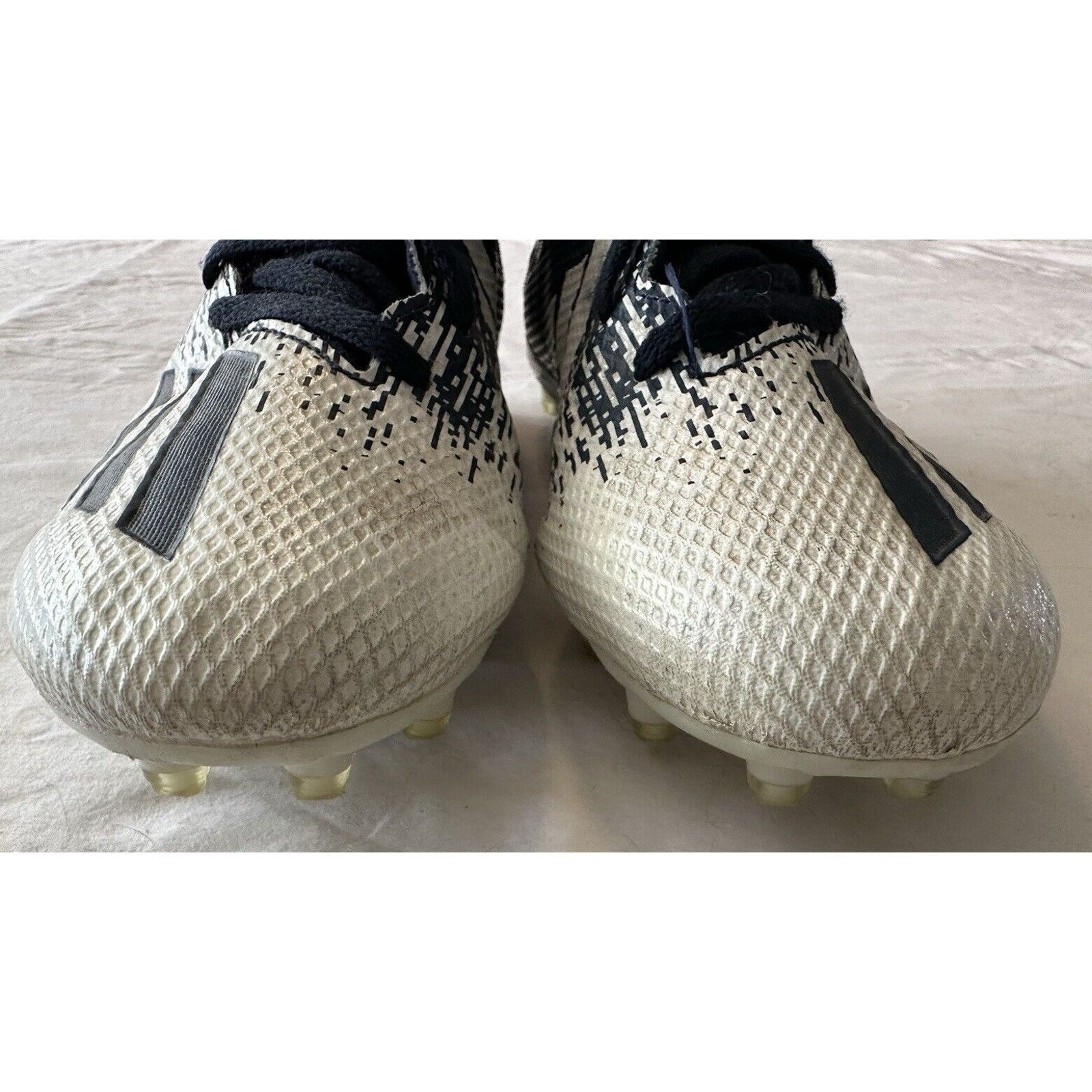 Adidas ADIDAS Adizero Scorch Football Cleats sz 11.5 White/ Blue Size US 11.5 / EU 44-45 - 3 Thumbnail
