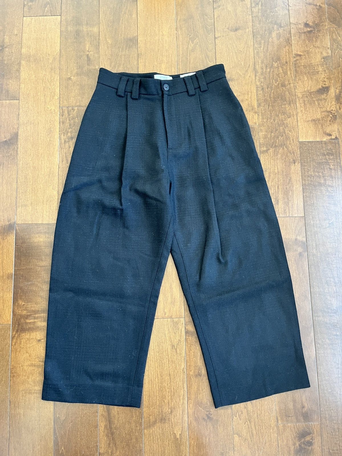 Studio Nicholson BUSHEL SNM PLEATED TROUSER Size 34R - 1 Thumbnail