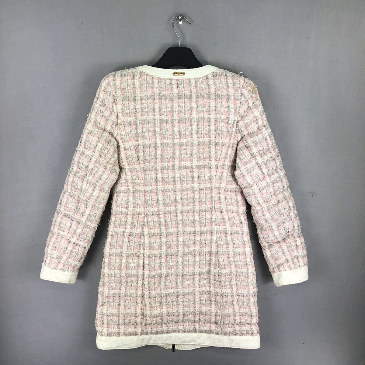 Japanese Brand Vintage Women Tweed Jacket G-Dragon Style by Rady Size XXS / US 00 / IT 34 - 4 Thumbnail