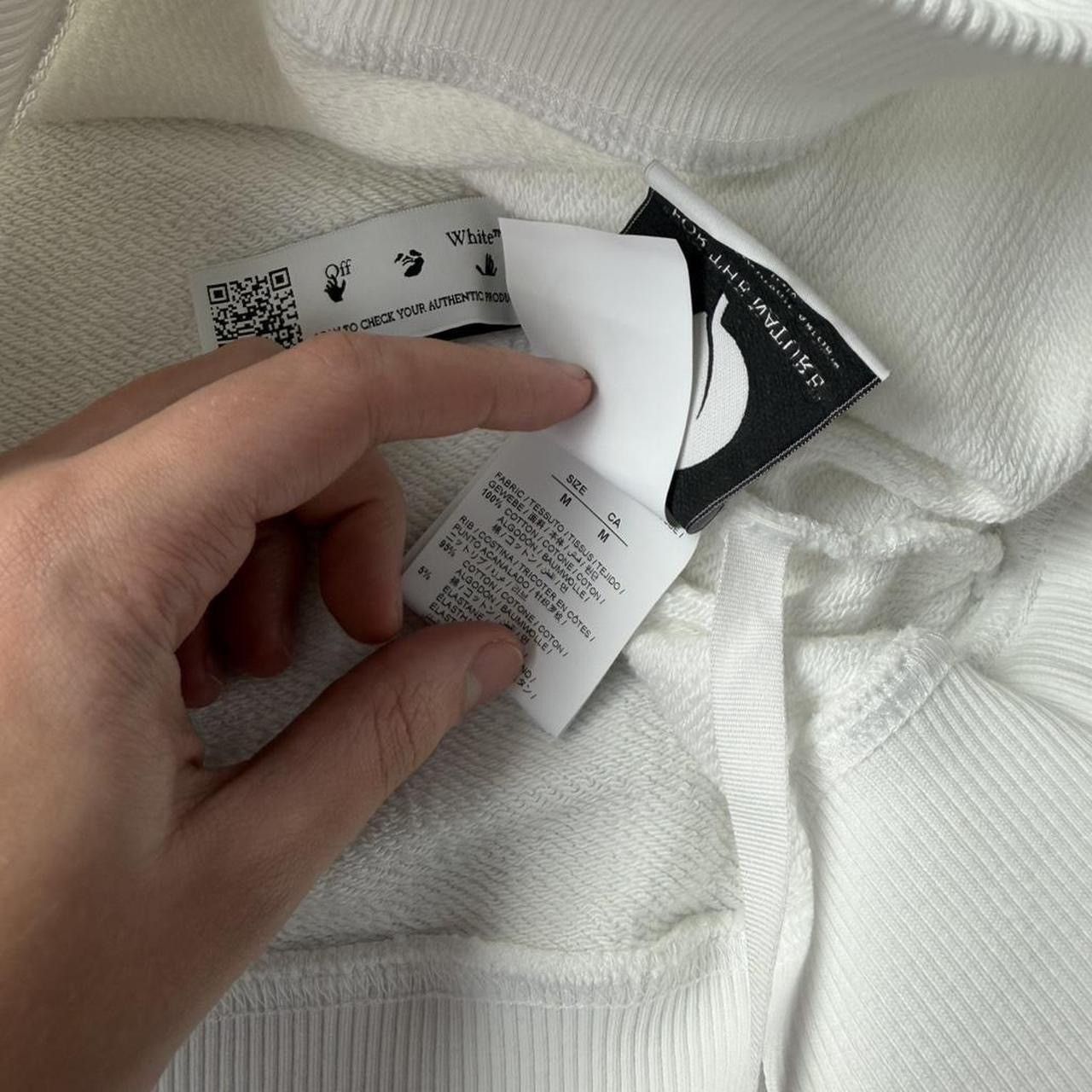 Off-White Off-white blue metal arrow white jumper Size US M / EU 48-50 / 2 - 4 Thumbnail