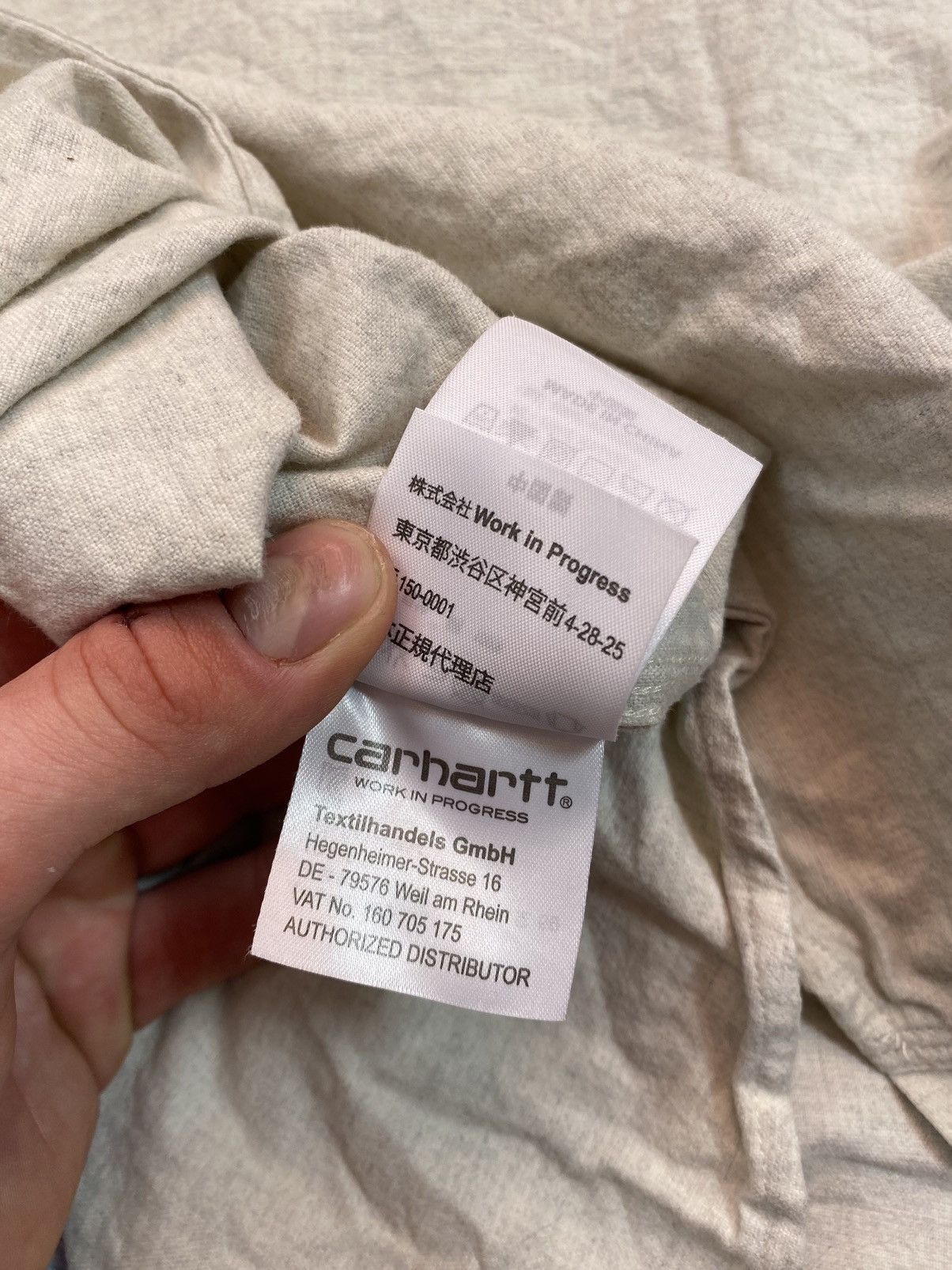 Carhartt × Carhartt Wip Carhartt WIP Men’s Grey Shirt Size Large Size US L / EU 52-54 / 3 - 13 Thumbnail