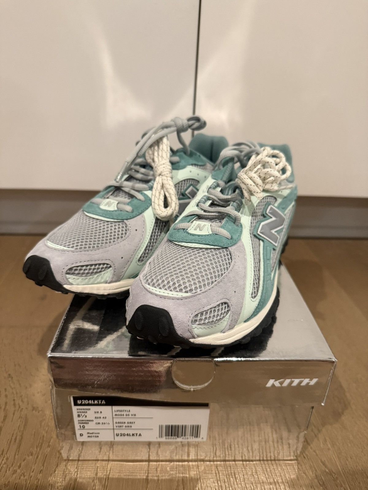 Kith × New Balance New Balance 204L Kith Bluebell Green Silver Size 8.5 Size US 8.5 / EU 41-42 - 1 Thumbnail