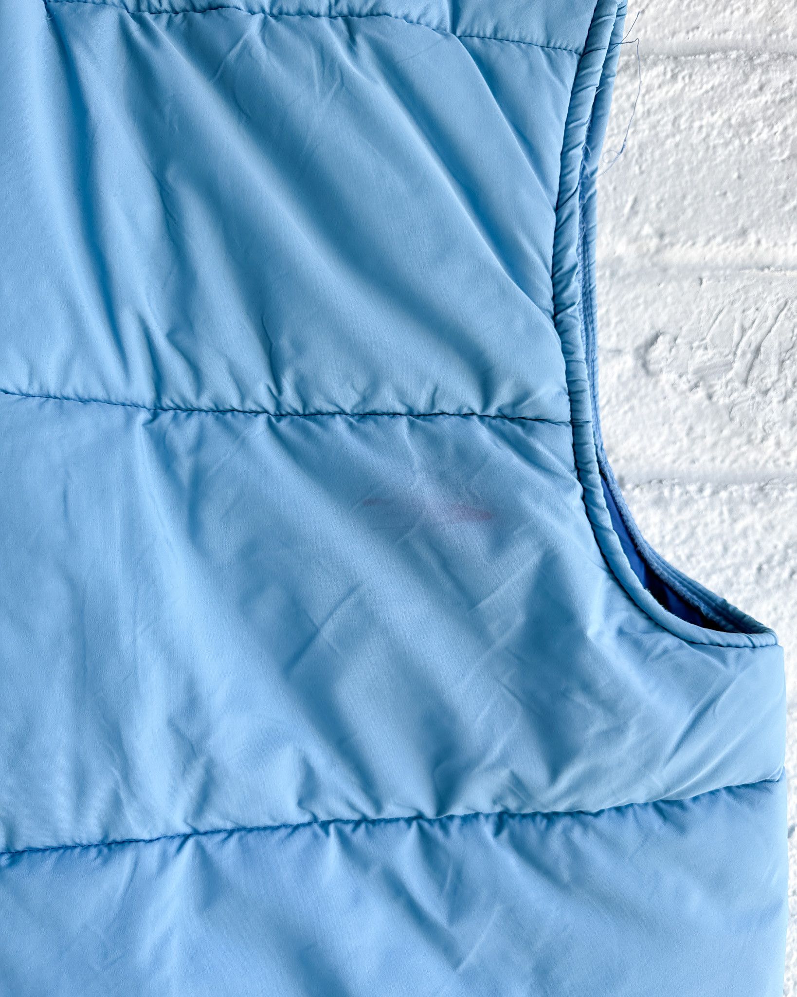 Vintage Vintage 80s A & M Industries Puffer Vest Men's XL Baby Blue Size US XL / EU 56 / 4 - 5 Thumbnail