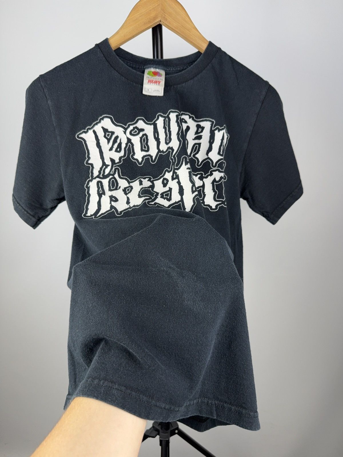 Band Tees 00s Pay No Respect Punk Tee Fruit of the Loom Gothic Print S Size US S / EU 44-46 / 1 - 2 Thumbnail