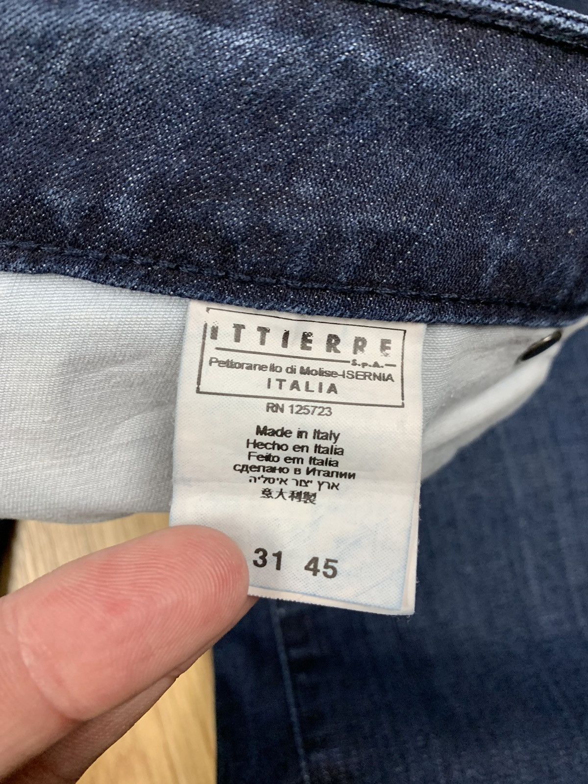 John Galliano Galliano Vintage Stretches Slim Fit Jeans Size US 31 - 4 Thumbnail