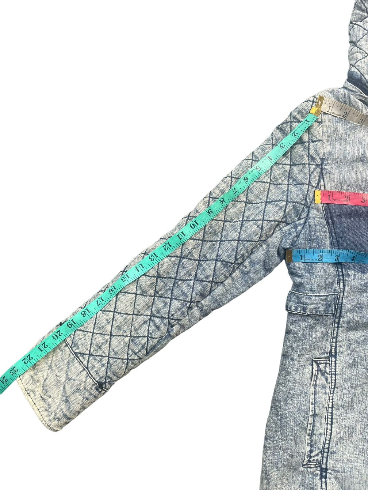 Japanese Brand Backs Denim Parka Jacket Size S / US 4 / IT 40 - 9 Thumbnail
