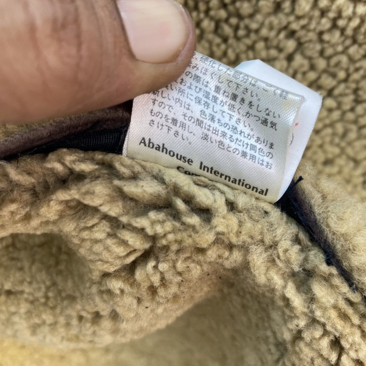 ABAHOUSE 💥Vintage Japanese Brand Abah House Shearling Jacket Size US M / EU 48-50 / 2 - 8 Thumbnail