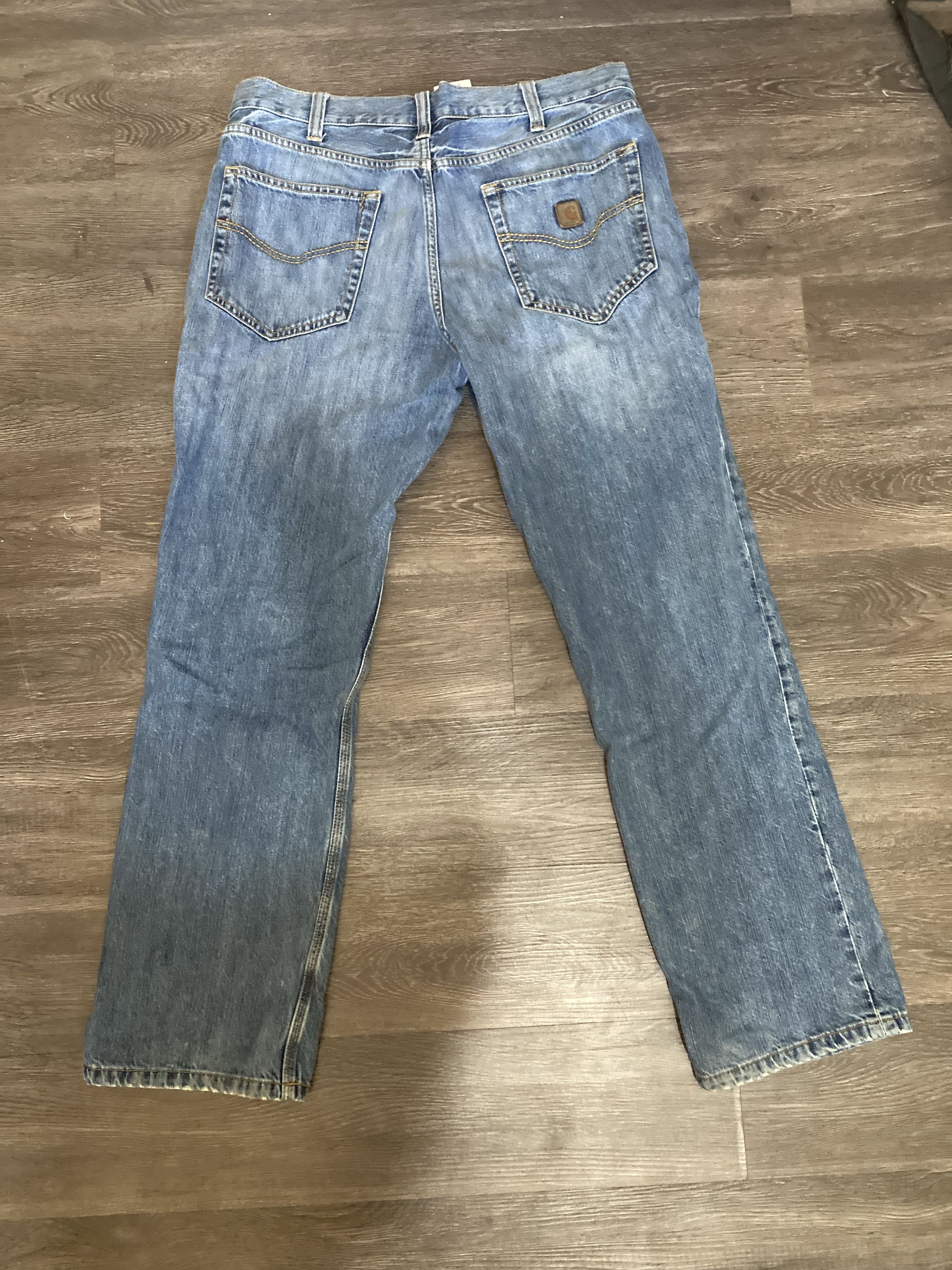 Carhartt Carhartt Light Wash Denim Jeans Size US 36 / EU 52 - 1 Thumbnail