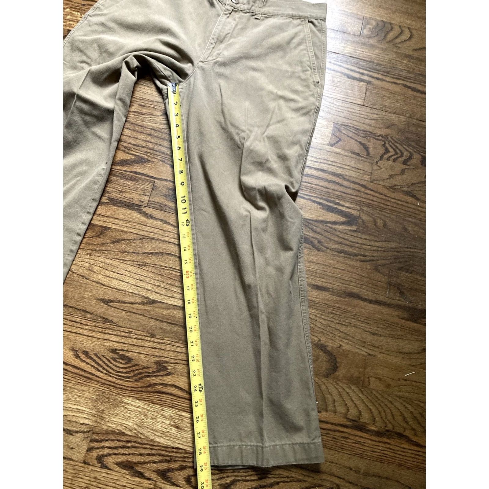 Patagonia Patagonia Pants Mens 34 Khaki Canvas Cotton 34x29 Regular Straight Logo 34x29 Mens Brown Khakis Casual Size US 34 / EU 50 - 5 Thumbnail