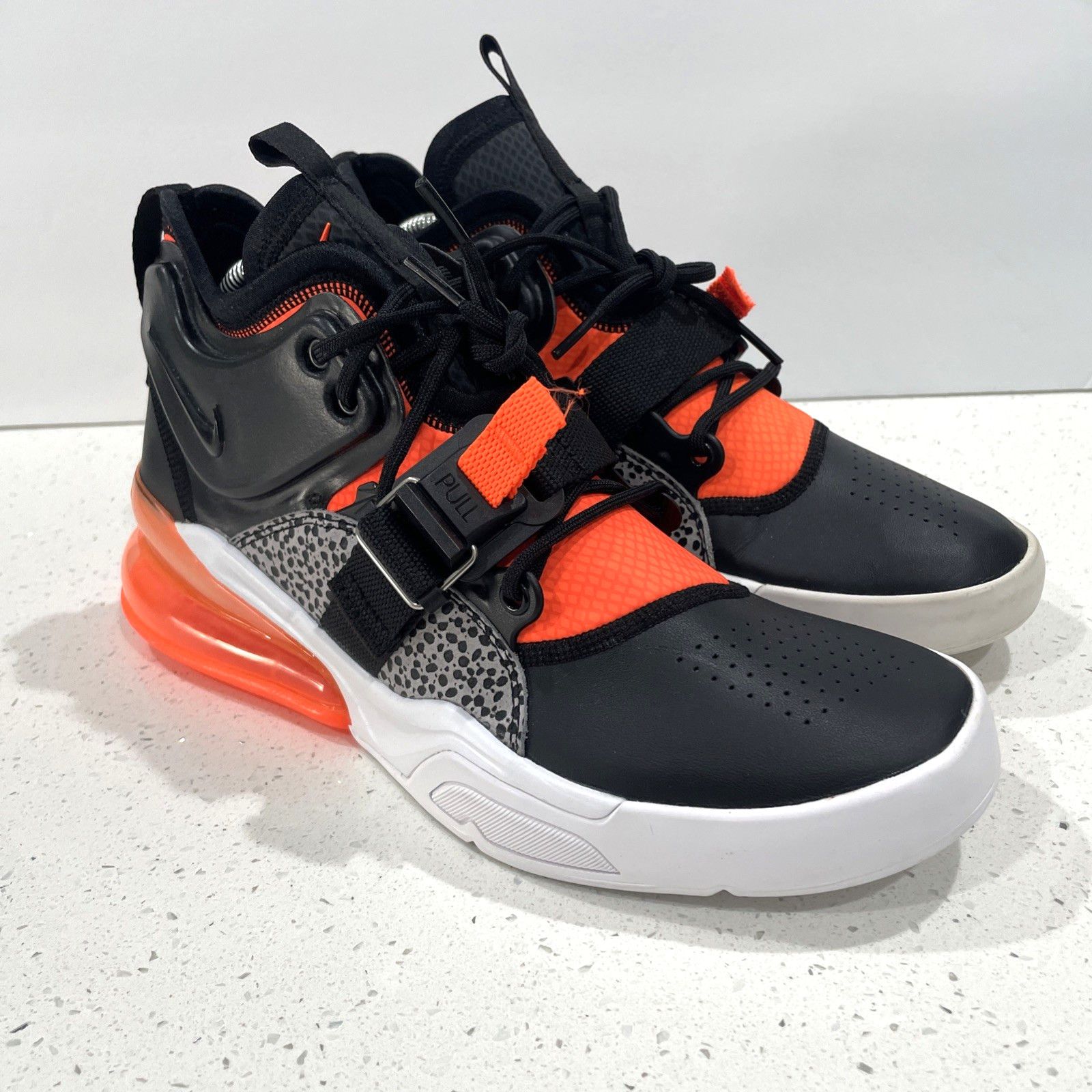 Nike NIKE Air Force 270 SAFARI Black Hyper Crimson Men's 8.5 Size US 8.5 / EU 41-42 - 1 Thumbnail