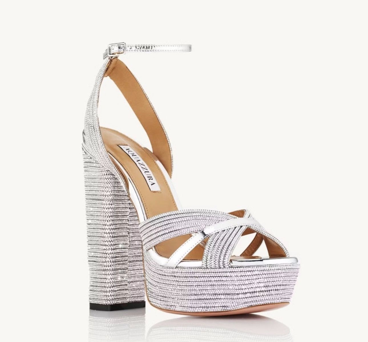 Aquazzura Aquazzura Sundance Crystal Plateau 140 Size US 10 / IT 40 - 9 Thumbnail