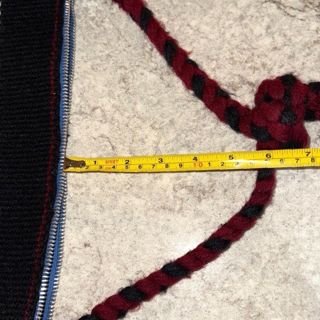 Vintage VINTAGE Norton McNaughton Purse Boho Knit Bag Wristlet Black Size ONE SIZE - 4 Thumbnail