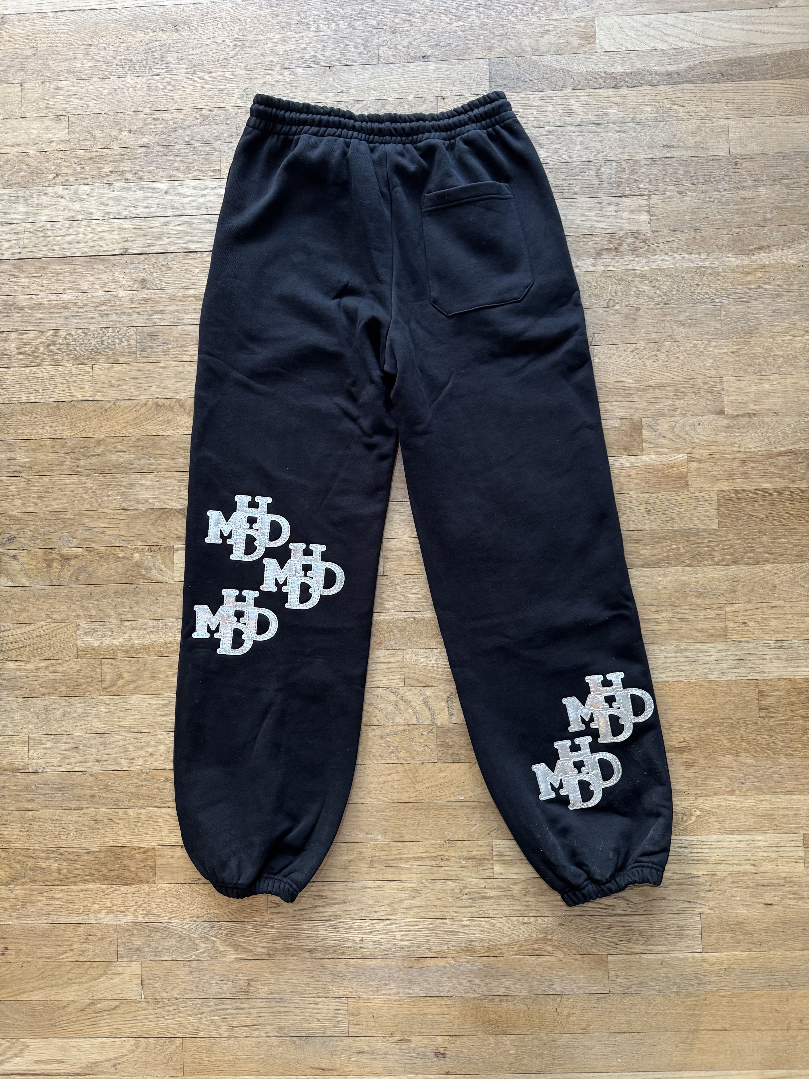 HMDD HMDD Patch Sweatpants Black Size US 32 / EU 48 - 4 Thumbnail