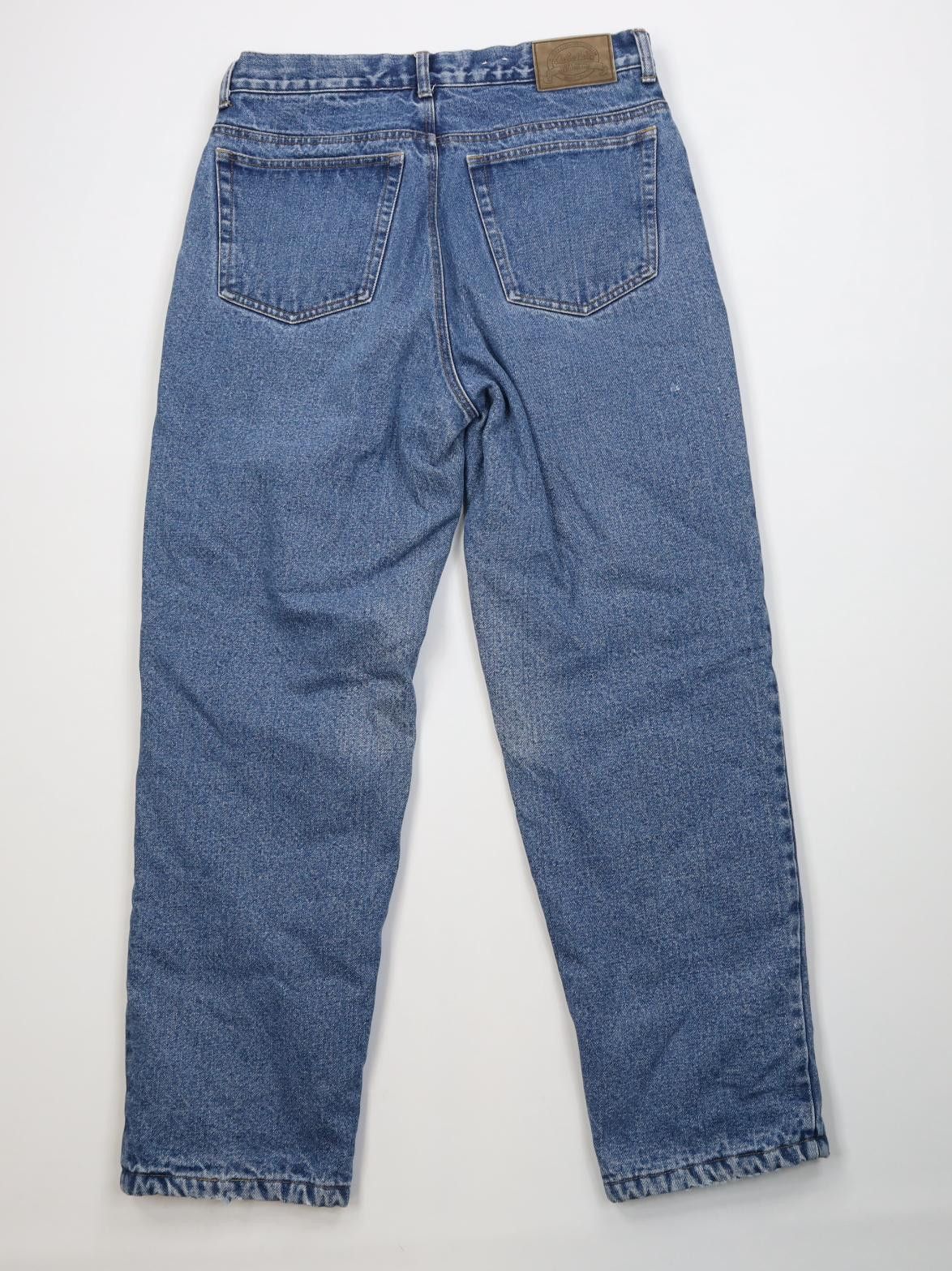 Cabelas Vintage 90s Cabelas Heavyweight Fleece Lined Denim Jeans Size US 32 / EU 48 - 11 Thumbnail