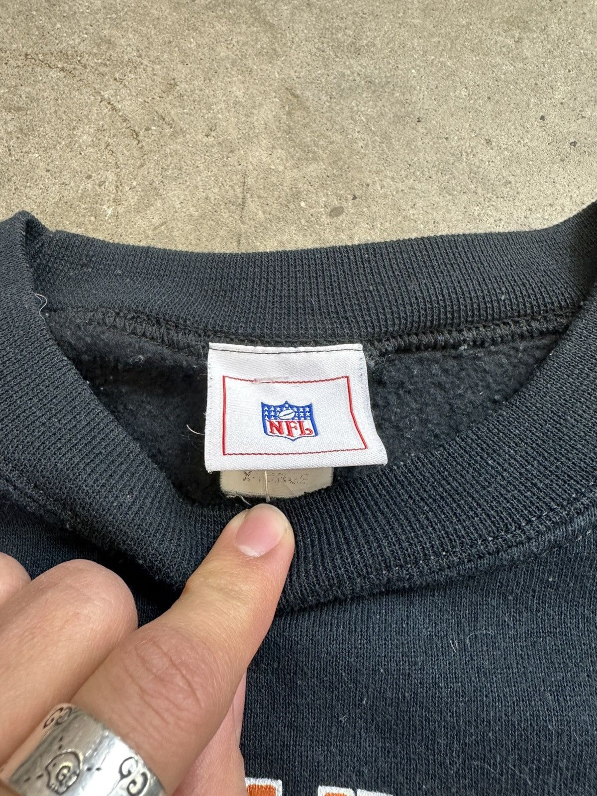 Vintage vintage cinncinnati bengals spellout nfl crewneck xl Size US XL / EU 56 / 4 - 3 Thumbnail