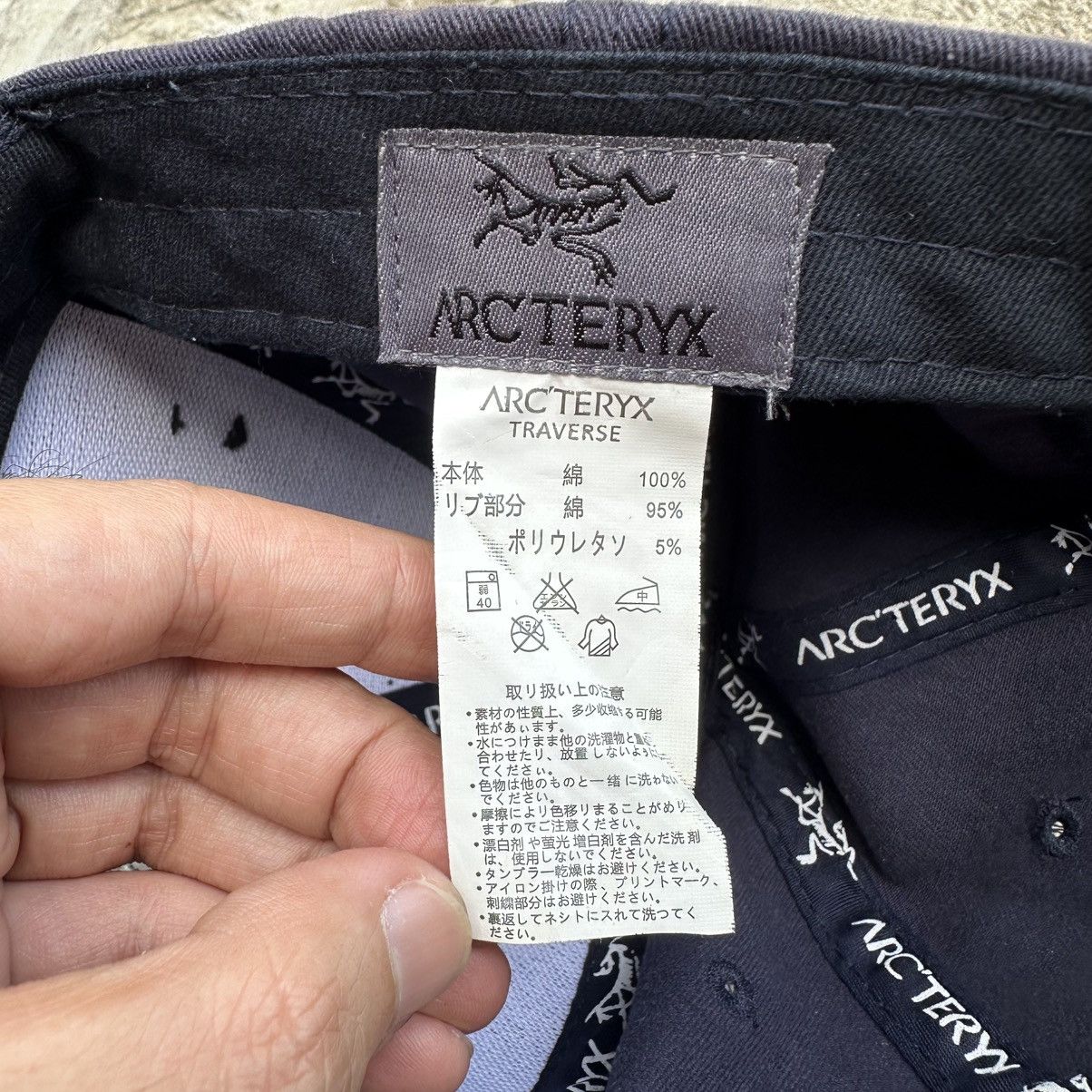 Arc'teryx Arc’teryx Traverse Logo Cap Navy Adjustable Gorpcore Outdoor Size ONE SIZE - 10 Thumbnail