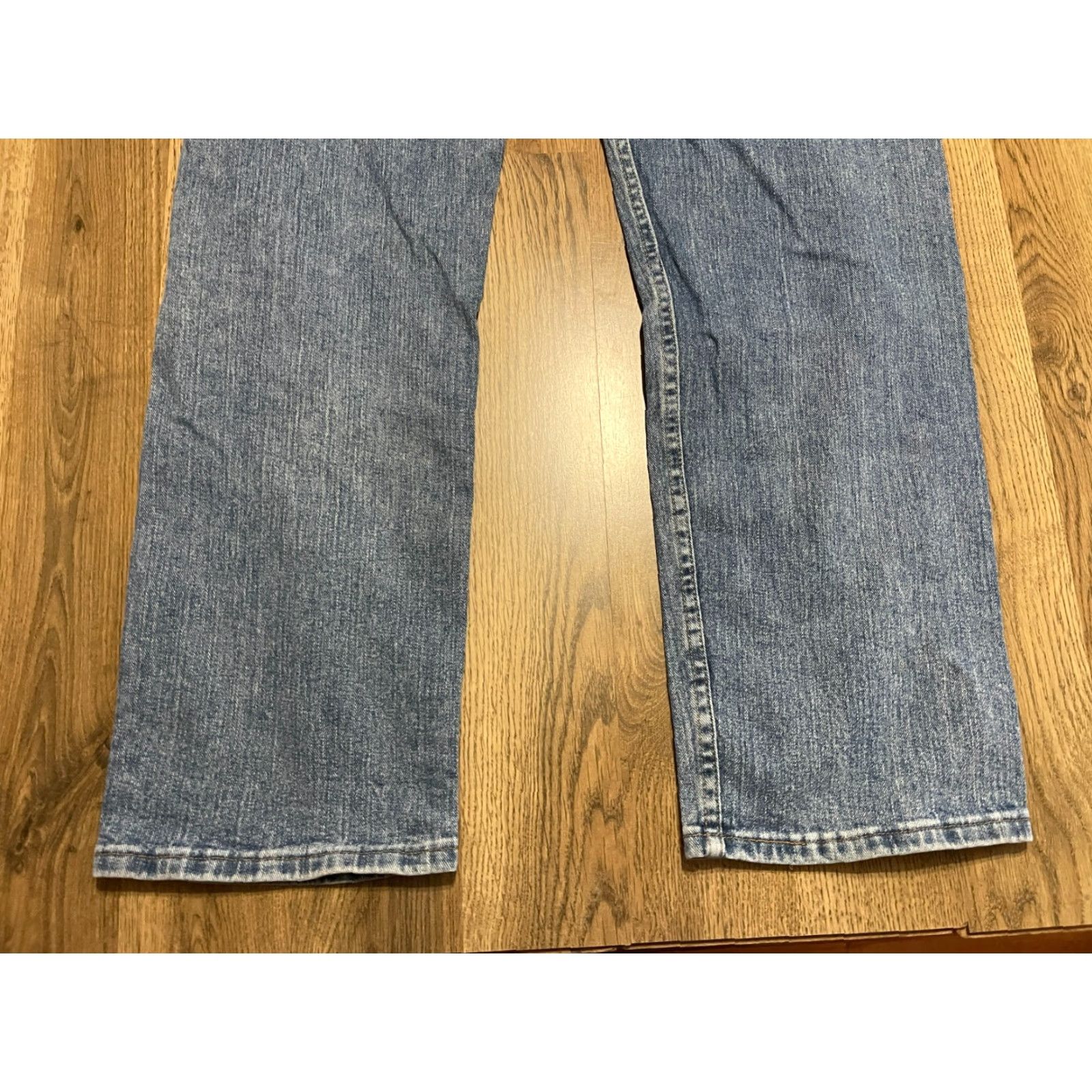 Levi's Levi's Jeans Mens 38x32 Blue Denim Straight Regular Fit Jeans Size US 38 / EU 54 - 4 Thumbnail