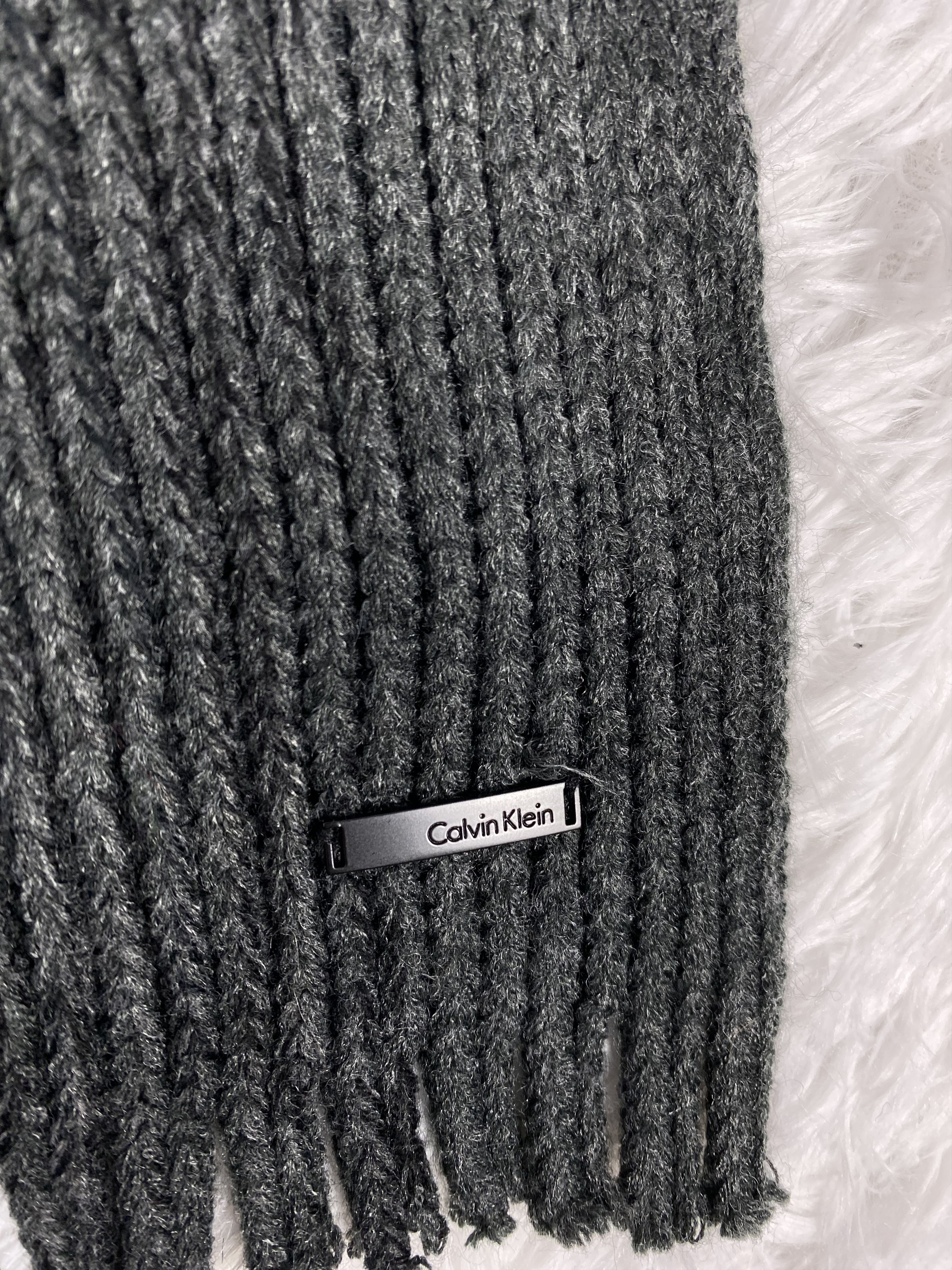 Calvin Klein Vintage Calvin Klein Scarf / Muffler Neckwear PM0095 Size ONE SIZE - 4 Thumbnail