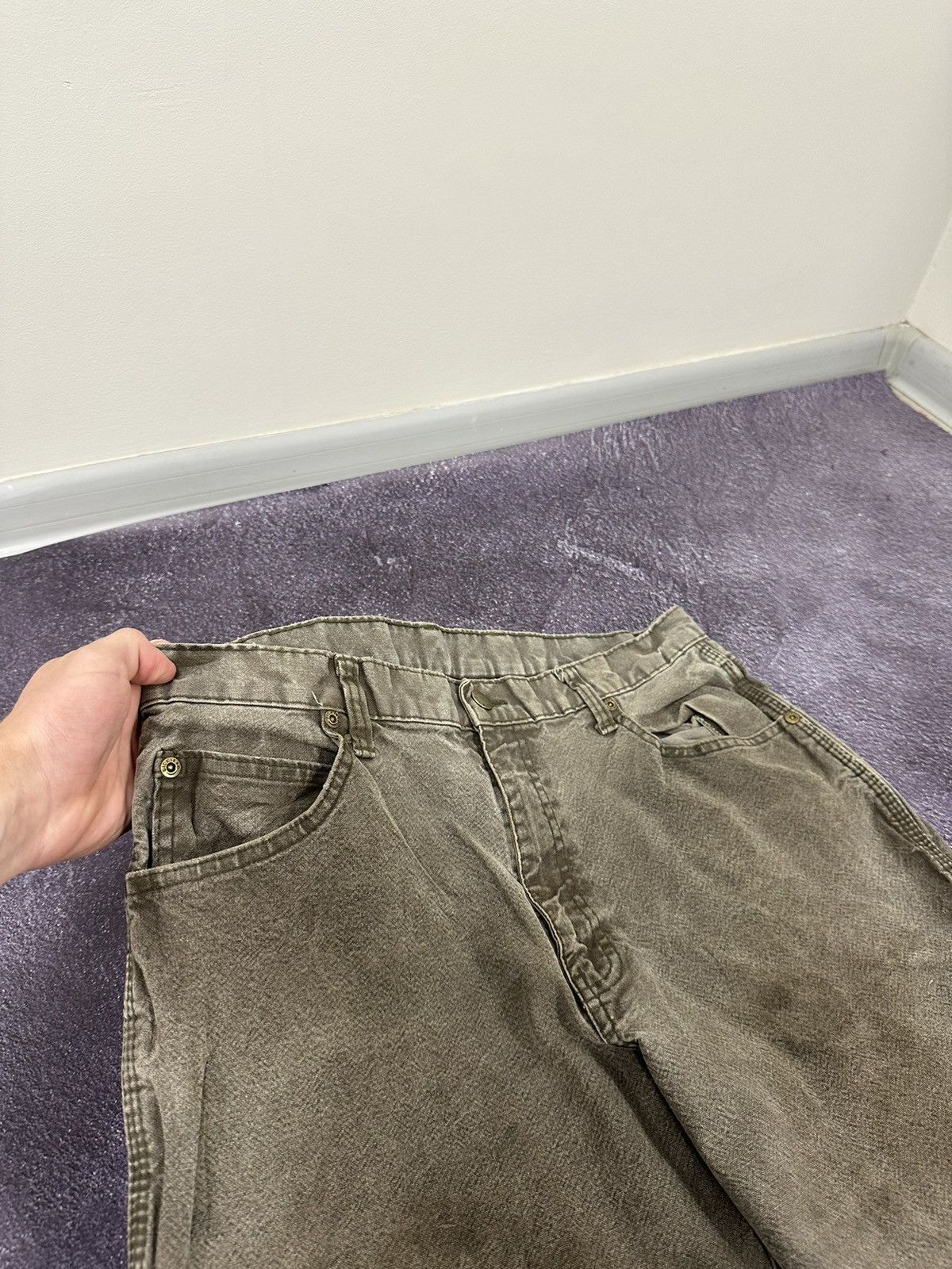 Dickies Vintage Dickies Baggy Cargo Faded Work Y2K Pants Jeans Size US 34 / EU 50 - 10 Thumbnail