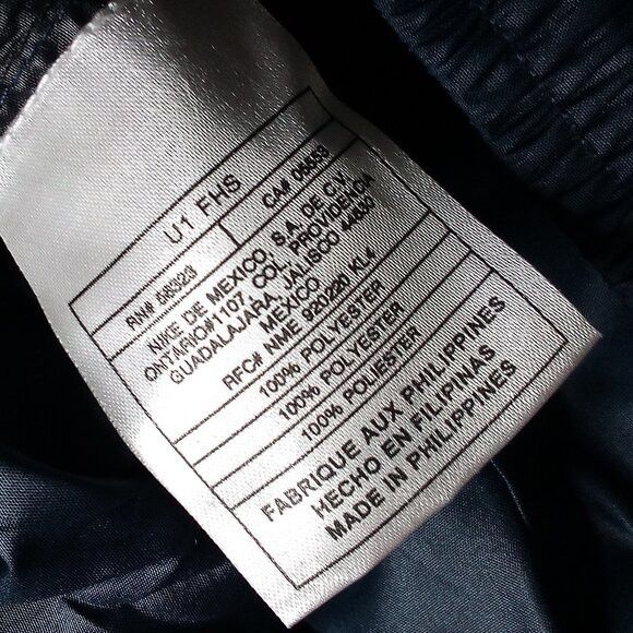 Nike × Vintage Vintage Y2K Nike Spell Out Wind Pants Joggers Trainers Size US 34 / EU 50 - 5 Thumbnail