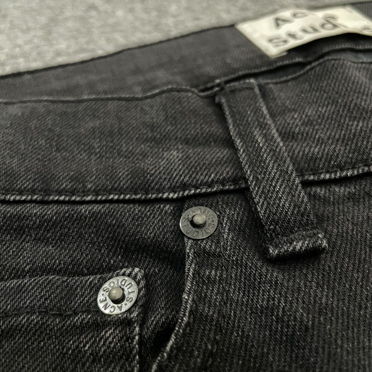 Acne Studios Acne Studios Ace Used Cash Black Slim Fit Denim Jeans Size US 28 / EU 44 - 4 Thumbnail