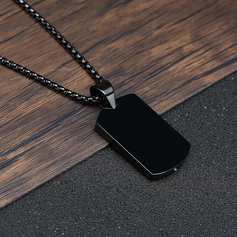 Other 55cm Steel Ashes Cremation Urn with Funnel Pendant Necklaces Size ONE SIZE - 1 Thumbnail