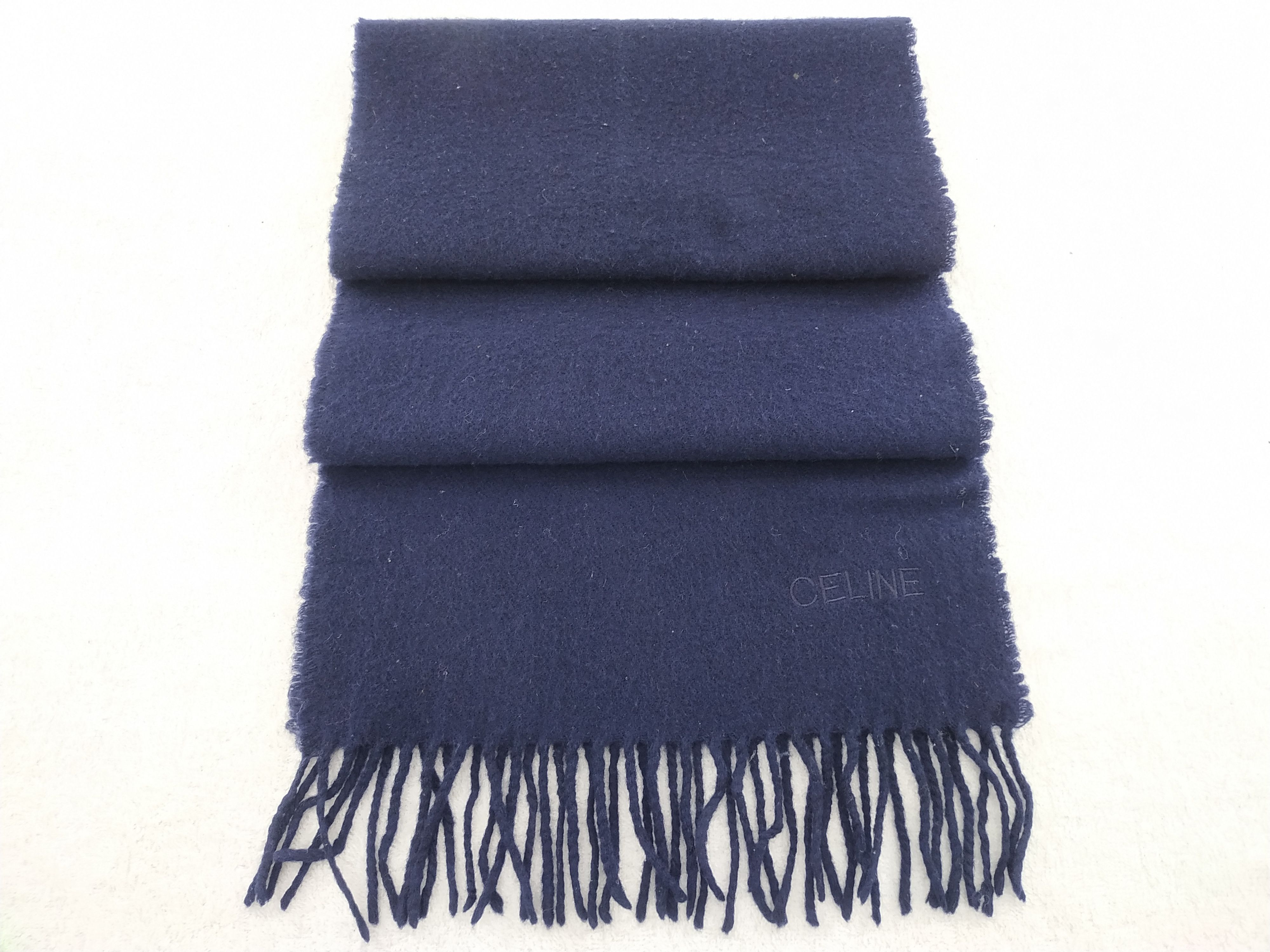 Celine Vintage Celine Scarf/Muffler/Neckwear MF419 Size ONE SIZE - 2 Thumbnail