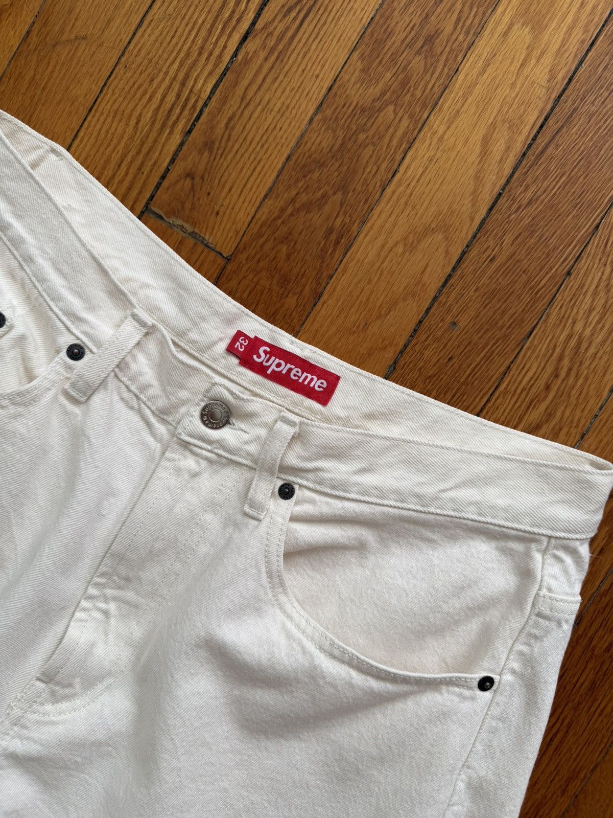 Supreme supreme loose fit denim shorts Size US 34 / EU 50 - 3 Thumbnail