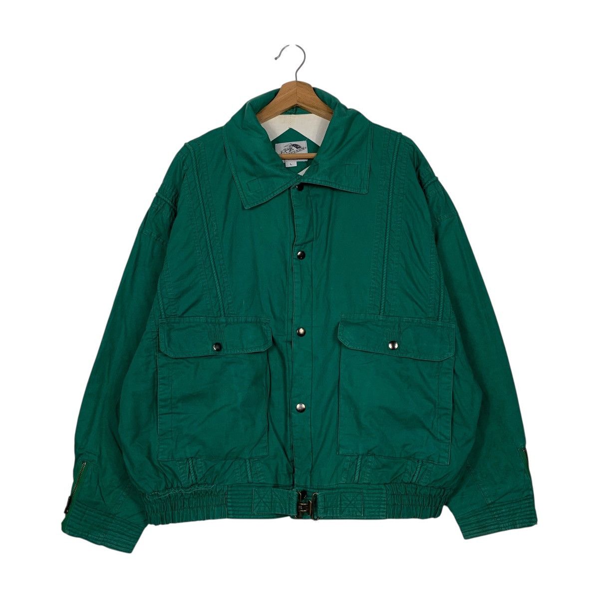 Japanese Brand Japanese Brand Domelson Bomber Jacket Size US L / EU 52-54 / 3 - 1 Thumbnail