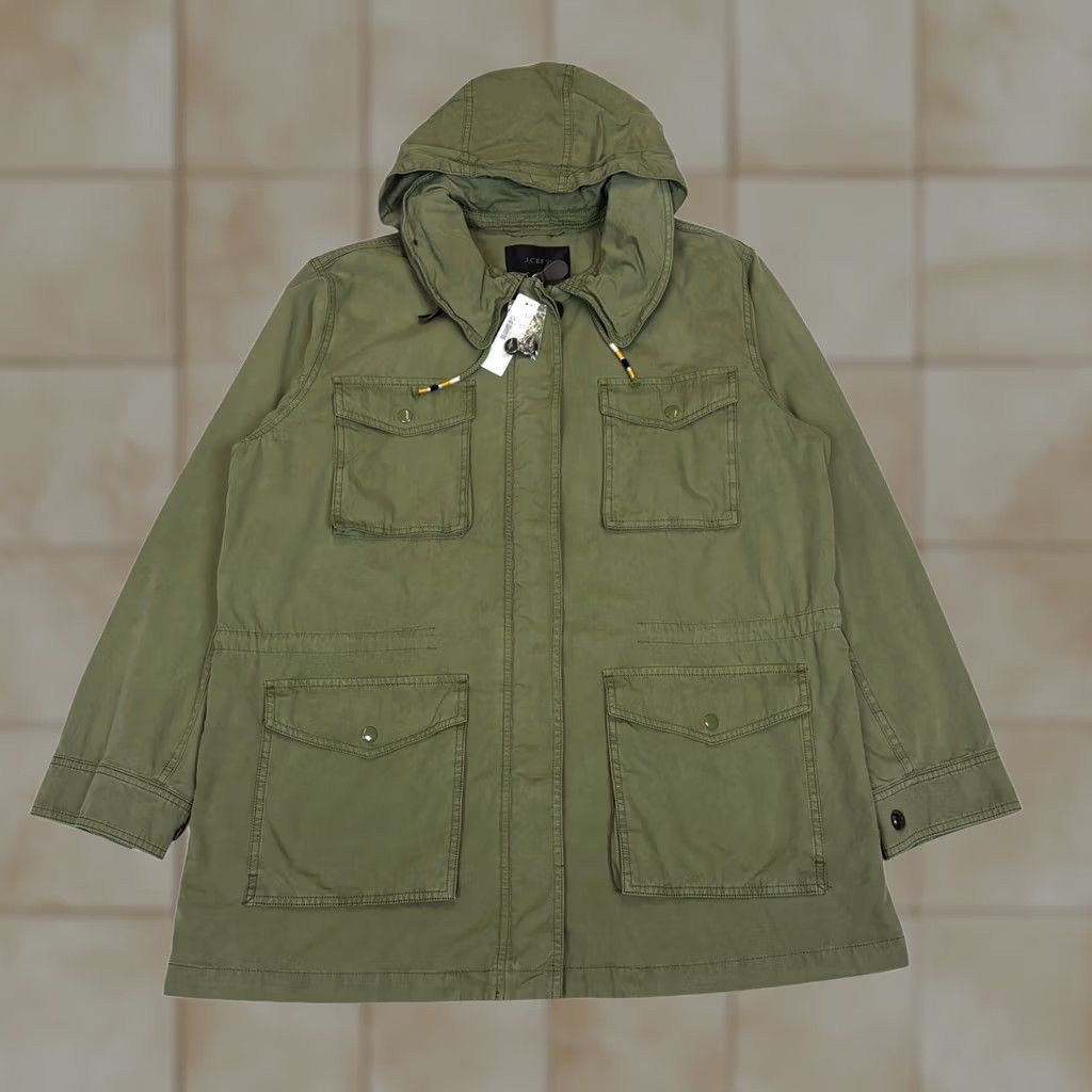 J.Crew NWT J.CREW XLT Mechanic Green Military Field Jacket Mens Size M65 Size US XL / EU 56 / 4 - 1 Thumbnail
