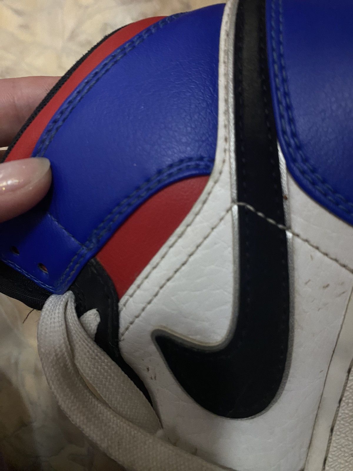 Jordan Brand × Nike Air Jordan 1 Retro High Black Toe size UK 6 EU 39 Size US 6 / EU 39 - 10 Thumbnail