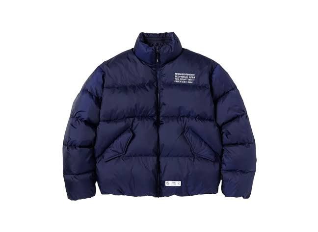 NEIGHBORHOOD DOWN JK . PE NAVY Jacket