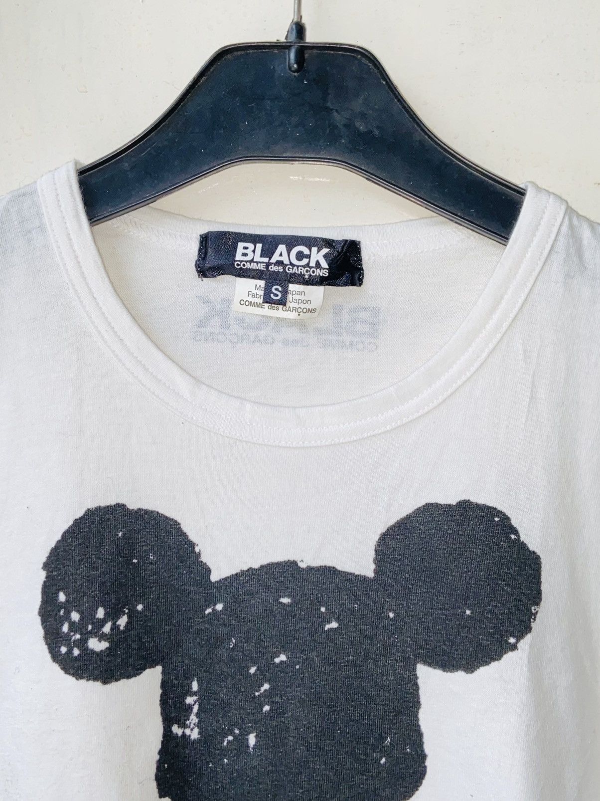 Comme des Garcons Black COMME DES GARCONS BLACK ( white t-shirt ) Size US M / EU 48-50 / 2 - 14 Thumbnail