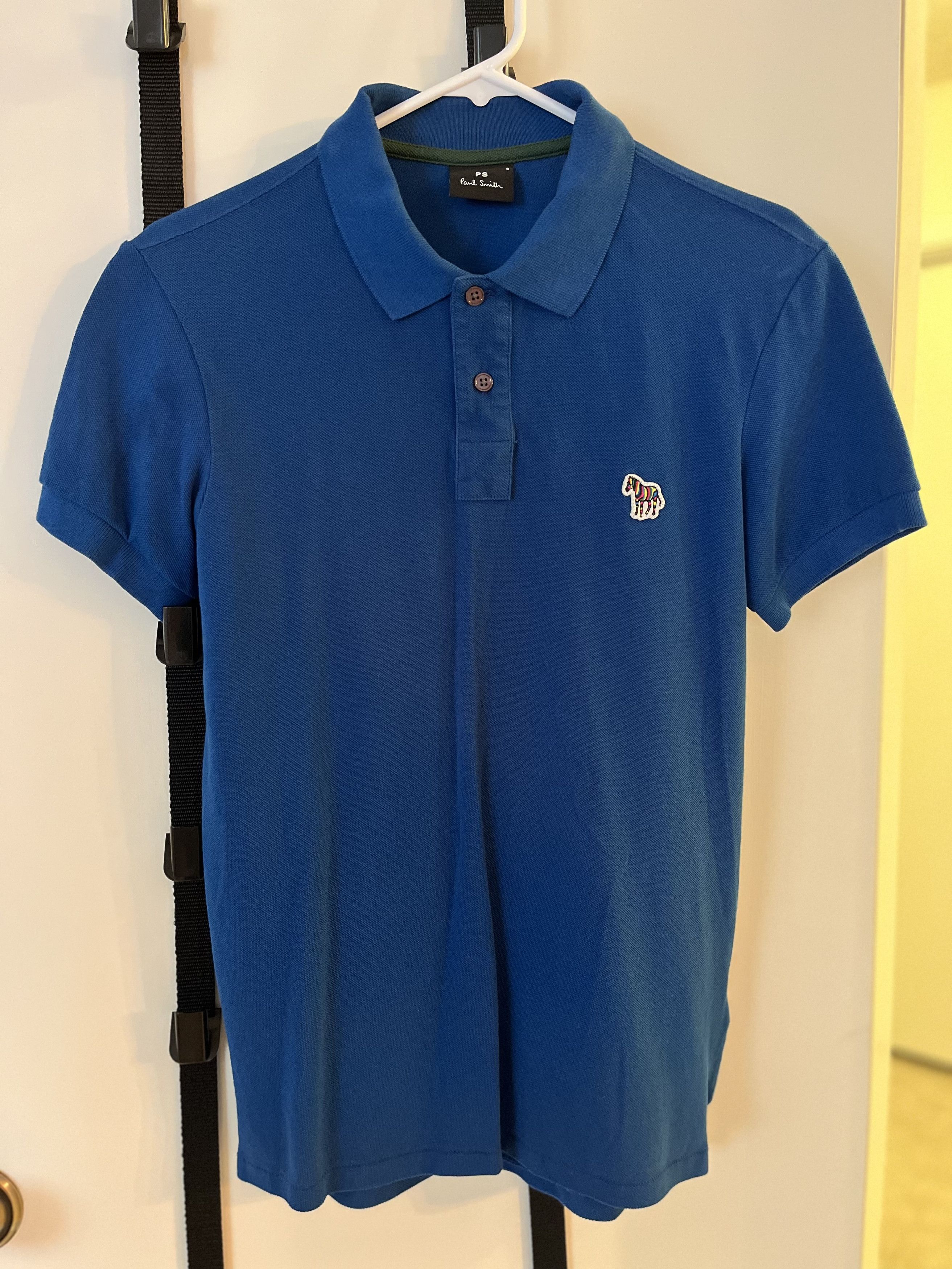 Paul Smith PS Paul Smith Zebra Logo Blue Polo - size S Size US S / EU 44-46 / 1 - 1 Thumbnail