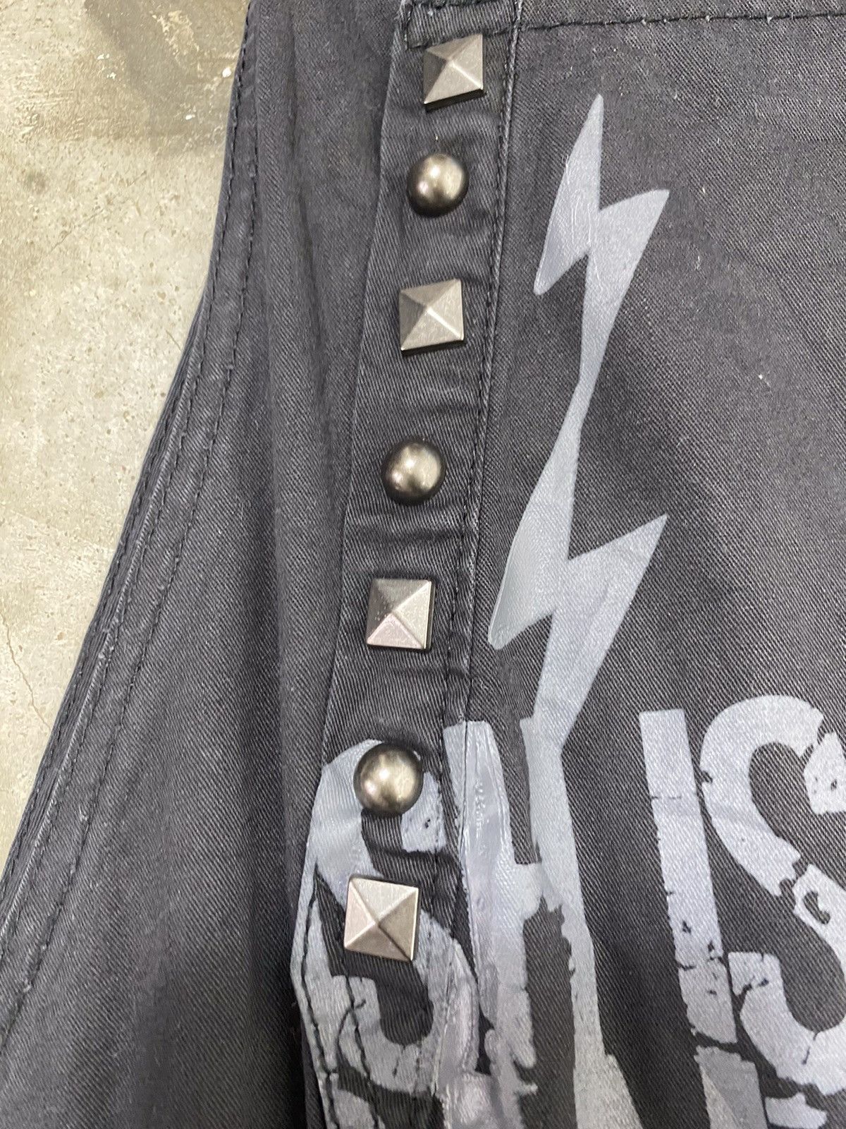 If Six Was Nine × Japanese Brand × Le Grande Bleu (L.G.B.) A12 🇯🇵Rare-Ghost of Harlem Jumpsuit Punk Bondage Style Size M / US 6-8 / IT 42-44 - 14 Thumbnail