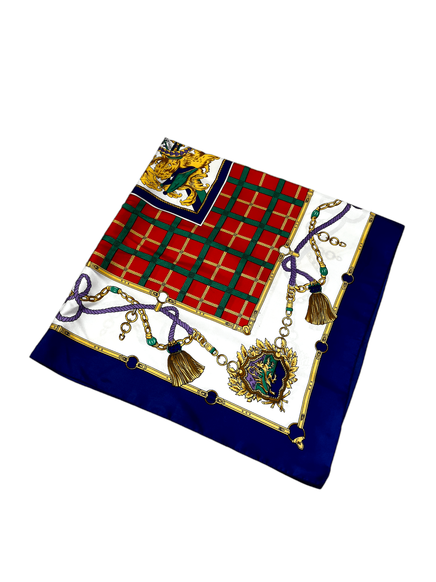 Other 🔥 HERMES LUXURY SCARF HANDKERCHIEF BANDANA RARE NECKERCHIEF Size ONE SIZE - 3 Thumbnail
