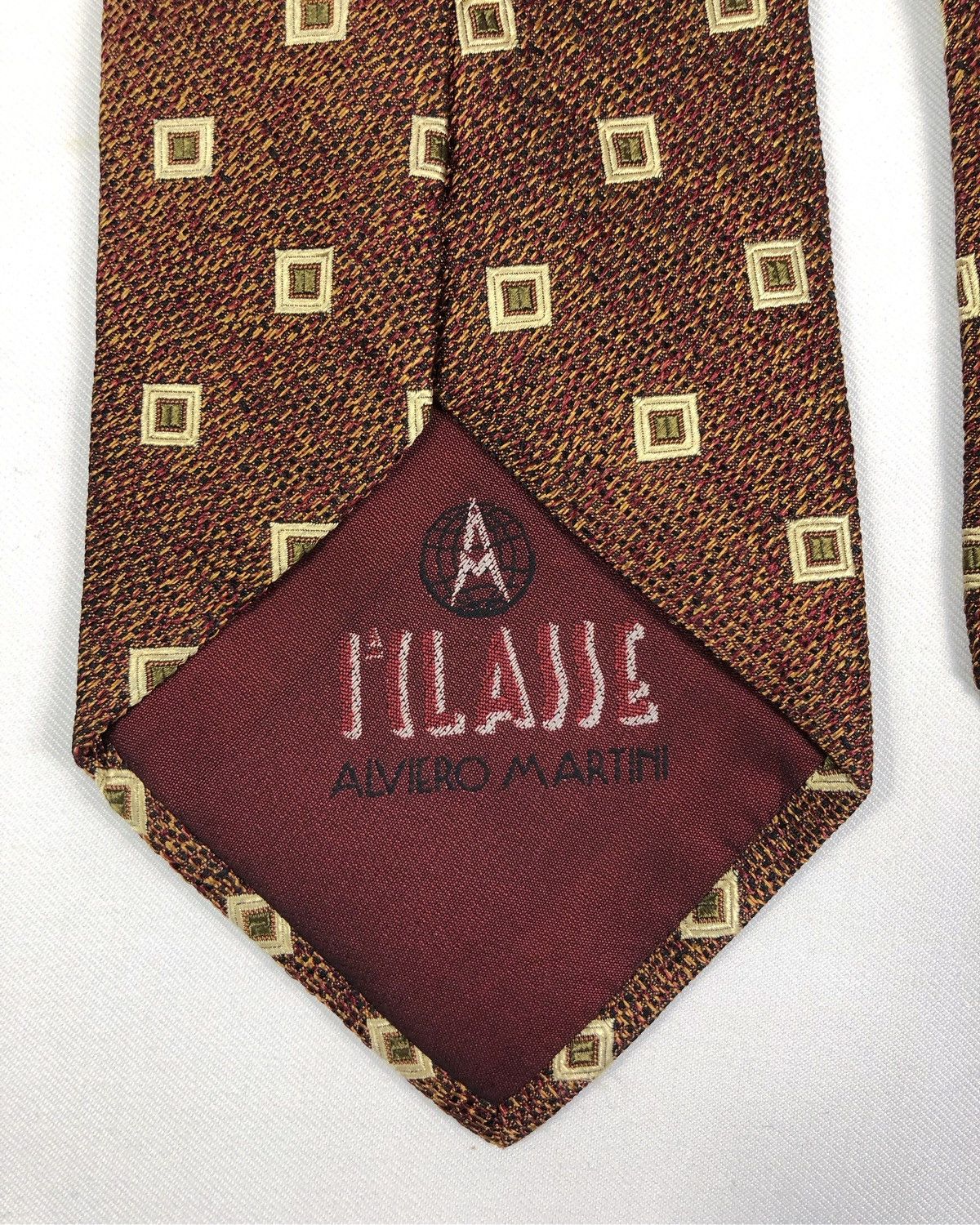 Alviero Martini Vintage Alviero Martini 1A Classe Silk Tie Made in Italy Size ONE SIZE - 5 Thumbnail