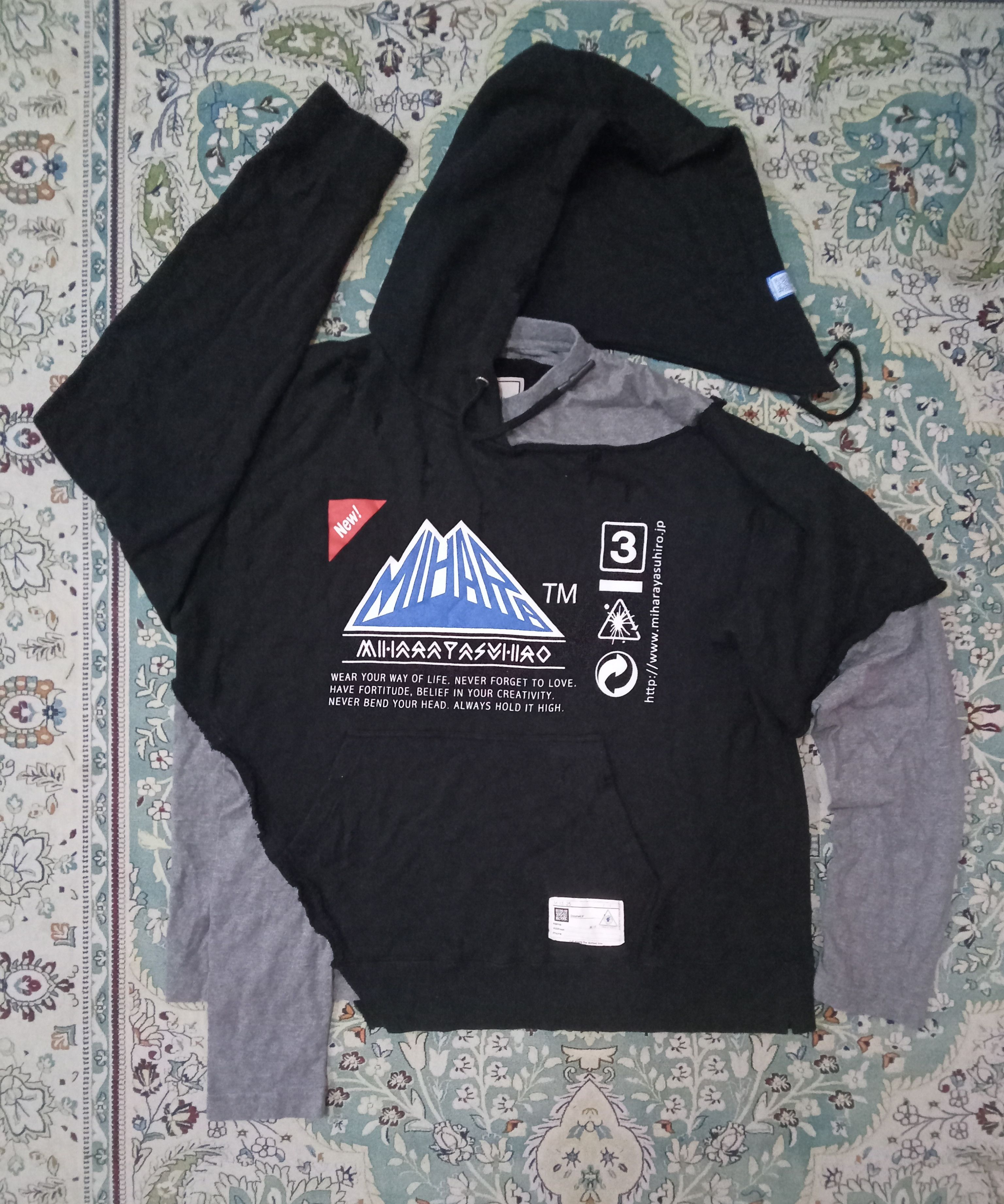 Designer × Maison MIHARA YASUHIRO Maison Mihara Yasuhiro Hoodie Size US M / EU 48-50 / 2 - 1 Thumbnail