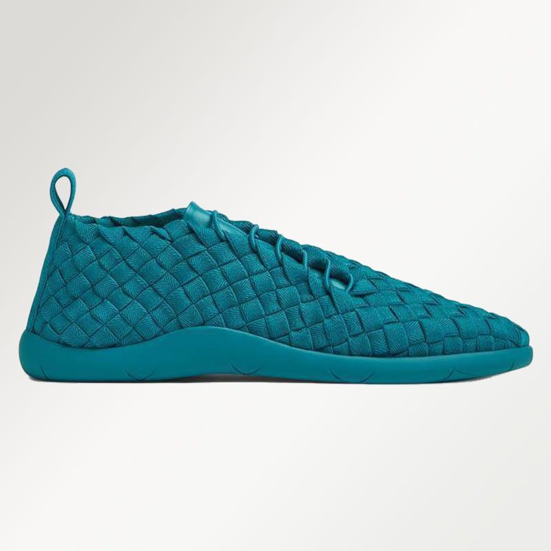 image of Bottega Veneta Oc11Z10524 Plat Sneakers In Blue, Men's