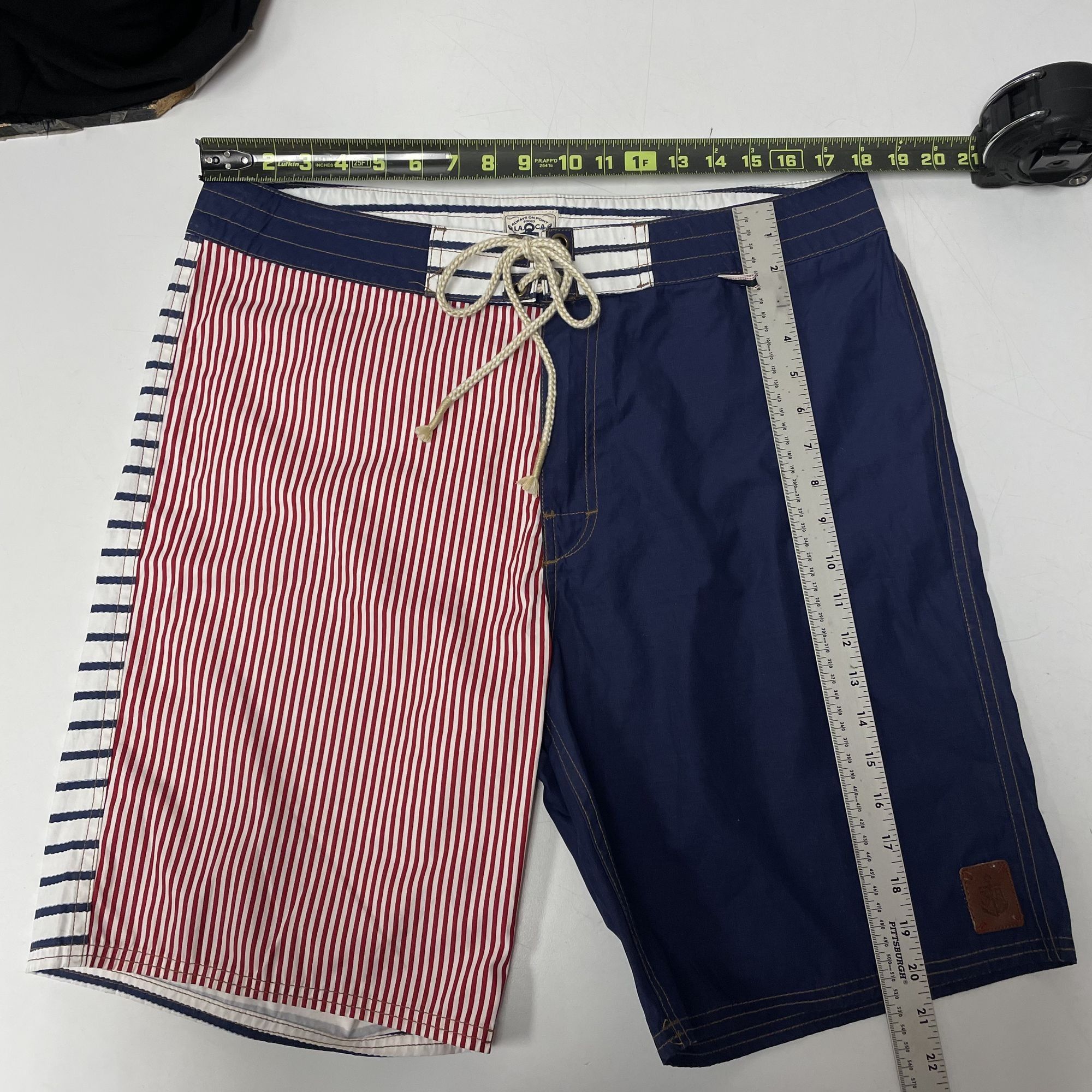 Third & Army 3rd & Army USA FLAG Nautical Surf Board Swim Trunks Size US 36 / EU 52 - 9 Thumbnail