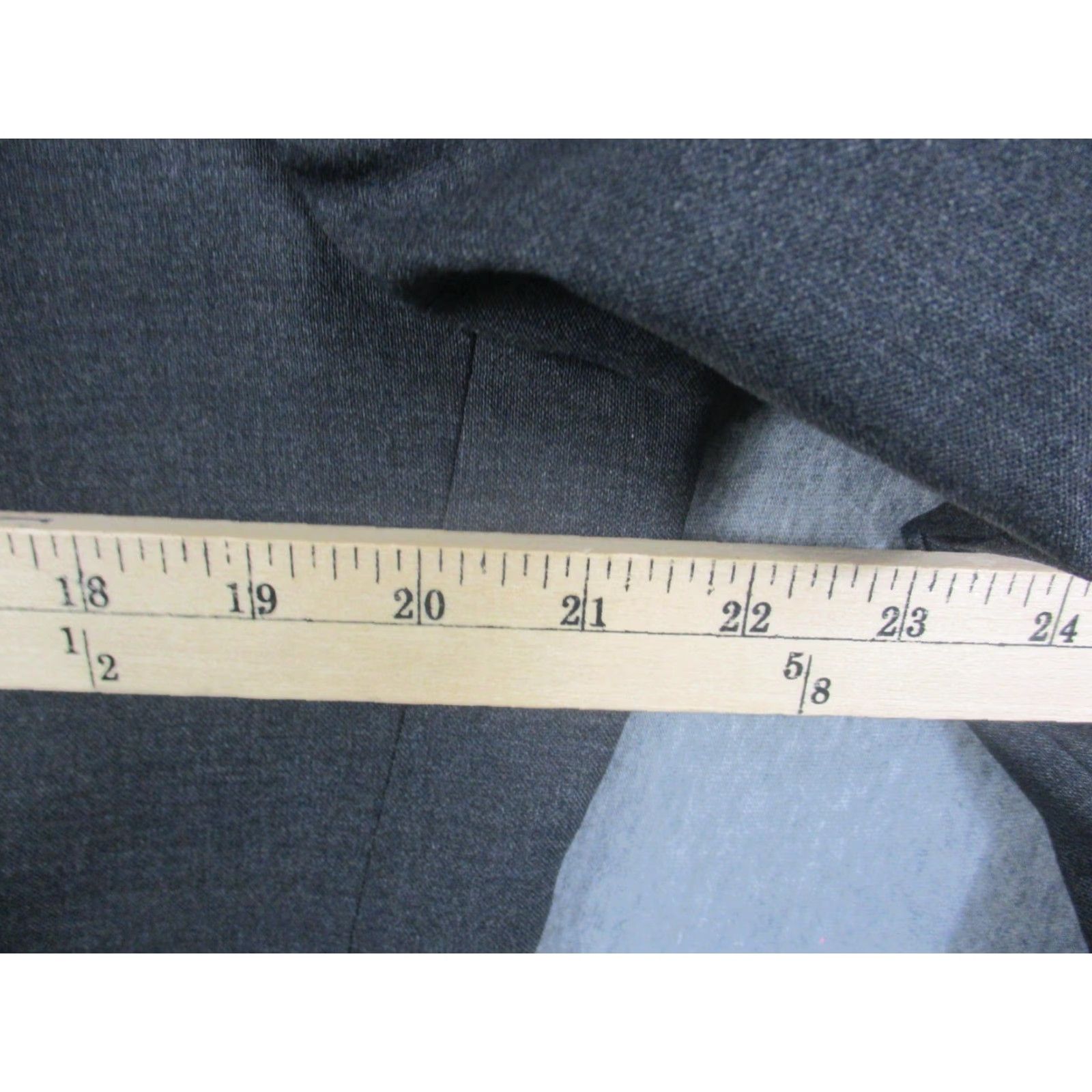 Brooks Brothers Brooks Brothers Blazer Mens 41L Gray Two-Button Stretch Wool Suit Jacket 346 Regular Long Wool Spandex Notch Lapel Two-Button Front Closure Size 42R - 4 Thumbnail