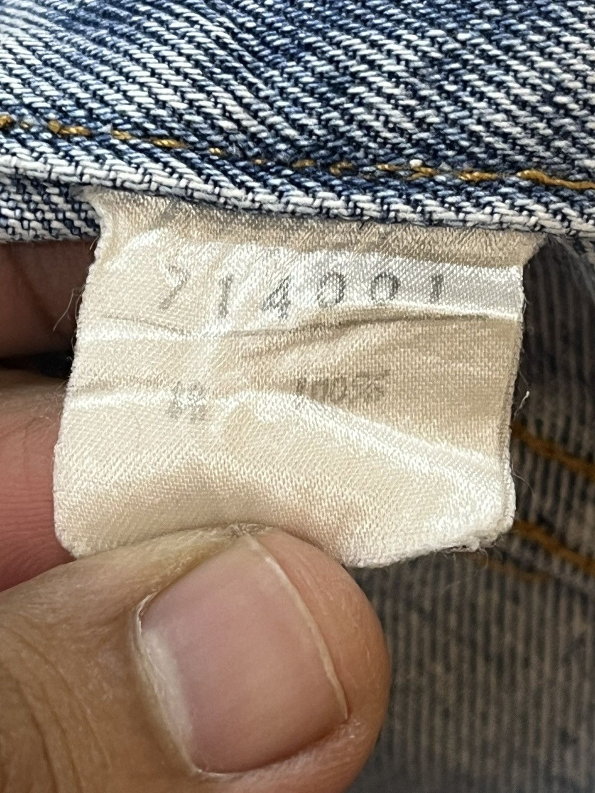 Japanese Brand × Vintage Vintage Ying&Yang Mode Pour Hommes Baggy Denim Size US 32 / EU 48 - 10 Thumbnail