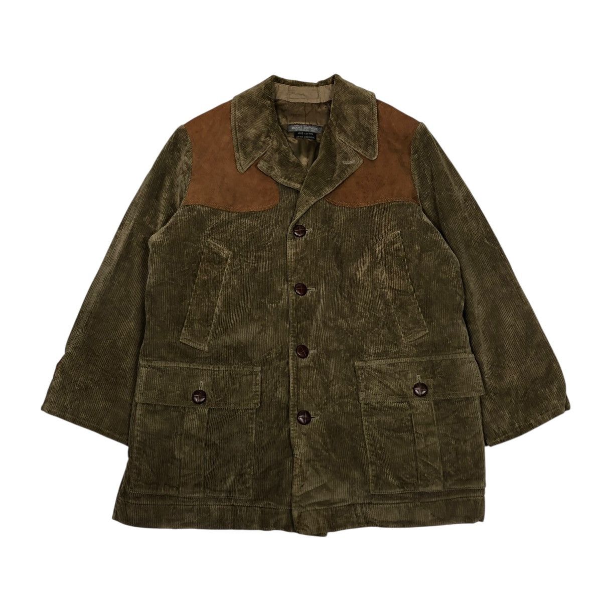 Brooks Brothers 🔥VINTAGE CORDUROY WORK JACKET BROOKS BROTHER MADE IN ENGLAND Size US M / EU 48-50 / 2 - 1 Thumbnail